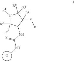 Pyrrolidinyl urea, pyrrolidinyl thiourea and pyrrolidinyl guanidine compounds as TrkA kinase inhibitors