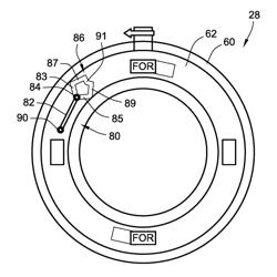 Dynamic latching mechanisms for selectable clutches of motor vehicle powertrains