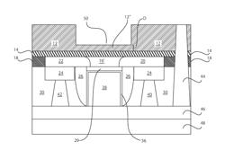 FULLY DEPLETED SOI DEVICE FOR REDUCING PARASITIC BACK GATE CAPACITANCE