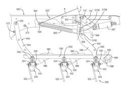 Harrow downforce adjustment