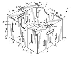 Stackable paperboard container