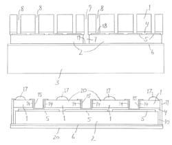 Semiconductor device for wafer-scale integration