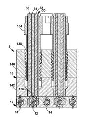 Controlled-impedance cable termination using compliant interconnect elements