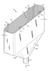 PRESS BAG SUPPORT SYSTEMS, APPARATUS AND METHODS