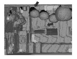 VERTEX OPTIMIZATION METHOD USING DEPTH IMAGE IN WORKSPACE MODELING AND SYSTEM THEREFOR