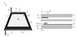 Transparent pane having a heatable coating