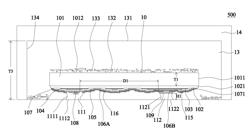 Light-emitting device with metal bump