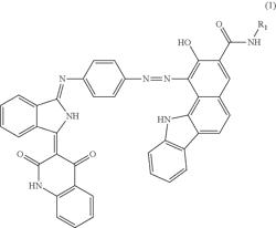 Black azo pigment and colorant