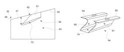 Turbomachine diffuser including flow mixing lobes and method