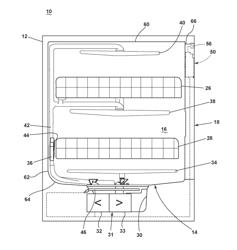 RACK ASSEMBLY FOR A DISHWASHER