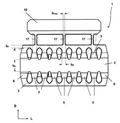 ULTRASONIC VIBRATION SYSTEM HAVING A LATERAL SURFACE MOUNTING