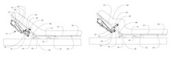 Articulating bed with adjustable articulating lumbar support