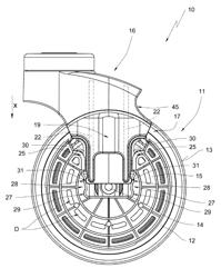 Single wheel caster