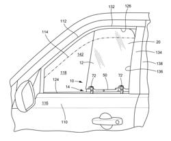 Ballistic resistant vehicle window insert