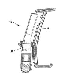 Vertical air intake system; air cleaner; and filter element