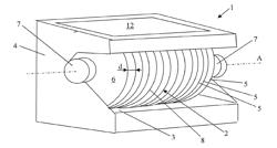 PULVERIZING DEVICE FOR PULVERIZING A BASE MATERIAL, E.G. PELLETS