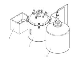 SEPARATING DEVICE FOR BONDED CINE FILM AND METHOD THEREFOR