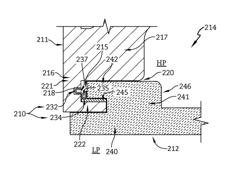 Pressure activated seals for a gas turbine engine