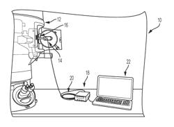 Systems and methods for measuring magnetic fields produced within microscopes