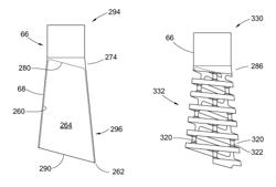 Method for making a radiator structure for a helical antenna