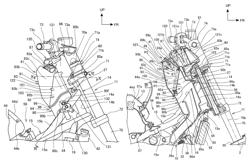 Air-cleaner structure of saddle-ride type vehicle