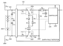 Earth fault detector