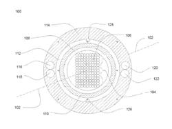 CYLINDRICAL ENCLOSURE FOR OPTICAL WAVEGUIDE CABLE