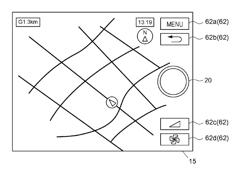 OPERATION KNOB AND DISPLAY DEVICE IN WHICH SAME IS USED