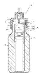 Discharge container and method of reusing the same