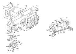 Railway truck with improved bearing adapter