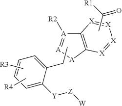 Compounds acting at multiple prostaglandin receptors giving a general anti-inflammatory response