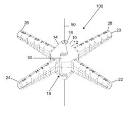 Centering device for waveguide