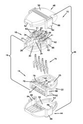 INLINE CABLE CONNECTOR ASSEMBLY AND METHODS