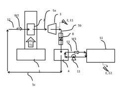 Heat recovery system and a method using a heat recovery system to convert heat into electrical energy