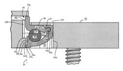 On-center electrically conductive pins for integrated testing