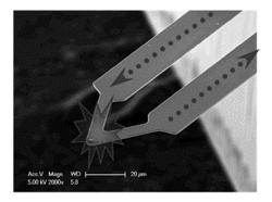 NANOPATTERNING OF PHASE CHANGE MATERIALS VIA HEATED PROBE