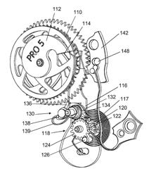 DISPLAY MECHANISM WITH ZERO RESET FUNCTION