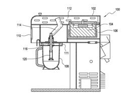 Food cooking appliance utilizing super-heated steam for cooking food