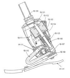 Controlling torque in a prosthesis or orthosis based on a deflection of series elastic element