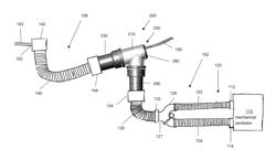 Catheter mount with suction port