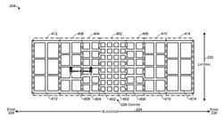 Capacitive micromachined ultrasound transducers having varying properties