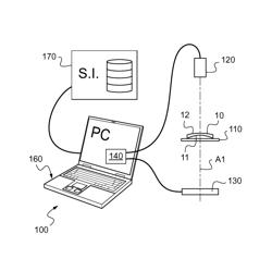 Method for checking a geometric characteristic and an optical characteristic of a trimmed ophthalmic lens and associated device