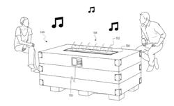 DYNAMIC FIRE SYSTEM HAVING A FLOW CONTROL APPARATUS FOR GENERATING A CONTROL SIGNAL BASED ON AN AUDIO SIGNAL