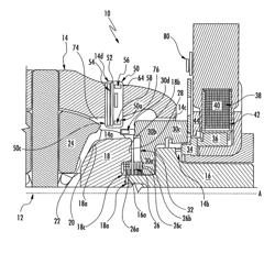 Wireless system for determining displacement of spinning components