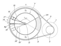 Steering feel control device in steer-by-wire system