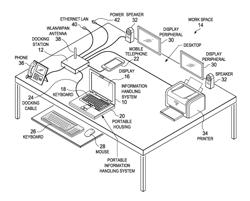 Information handling system docking with coordinated power and data communication