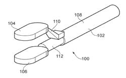 ELECTROSURGICAL FORCEPS FOR DELIVERING MICROWAVE ENERGY FROM A NON-RESONANT UNBALANCED LOSSY TRANSMISSION LINE STRUCTURE