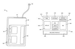 Infusion pump system with disposable cartridge having pressure venting and pressure feedback