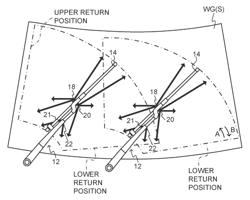 Vehicle wiper device