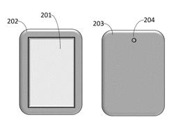 Low power semi-reflective display